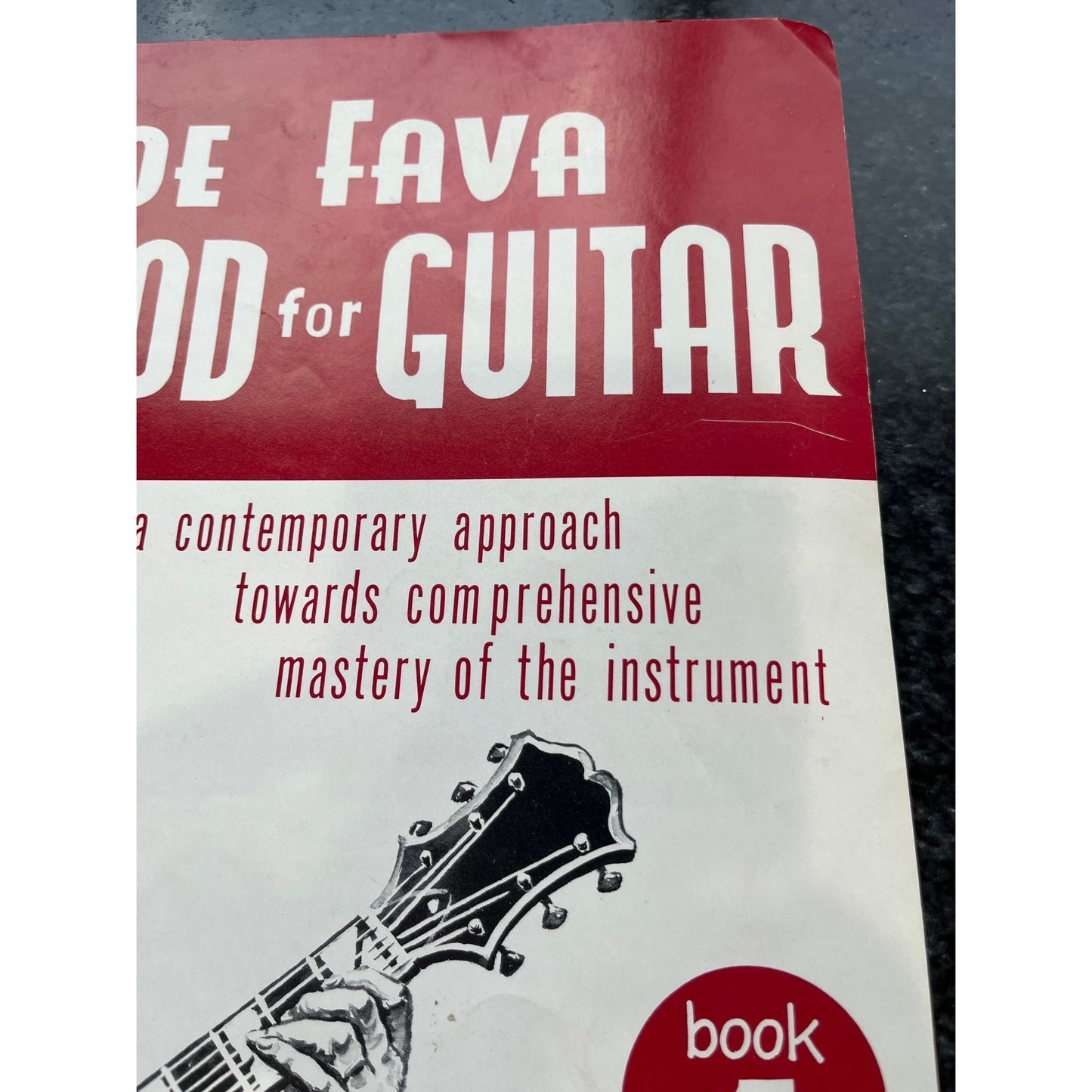 Vintage 1962 Joe Fava Method For Guitar Book 1 Pages 40 Sheet Music Forward By Johnny Smith