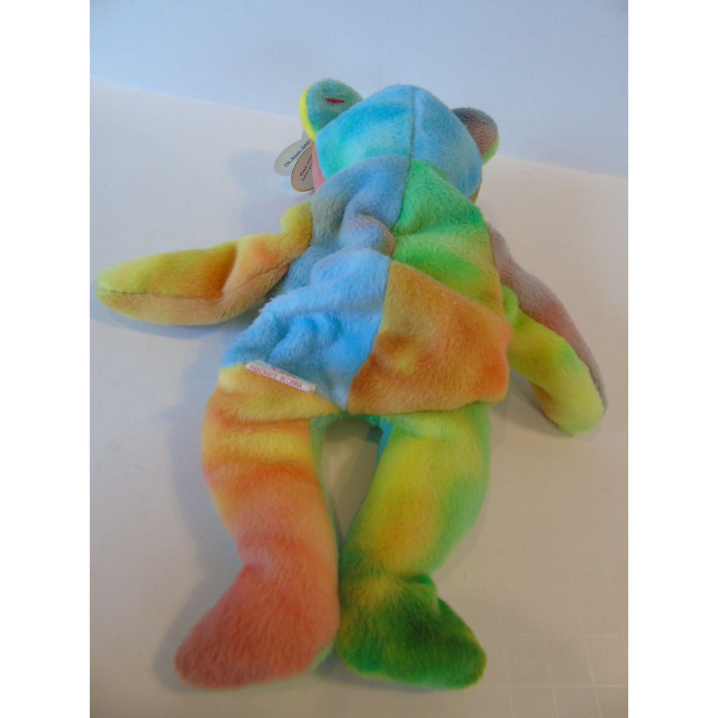 Ty Beanie Babies Peace Bear New With Tag 2-1-96 Style 4053 Tie Dye