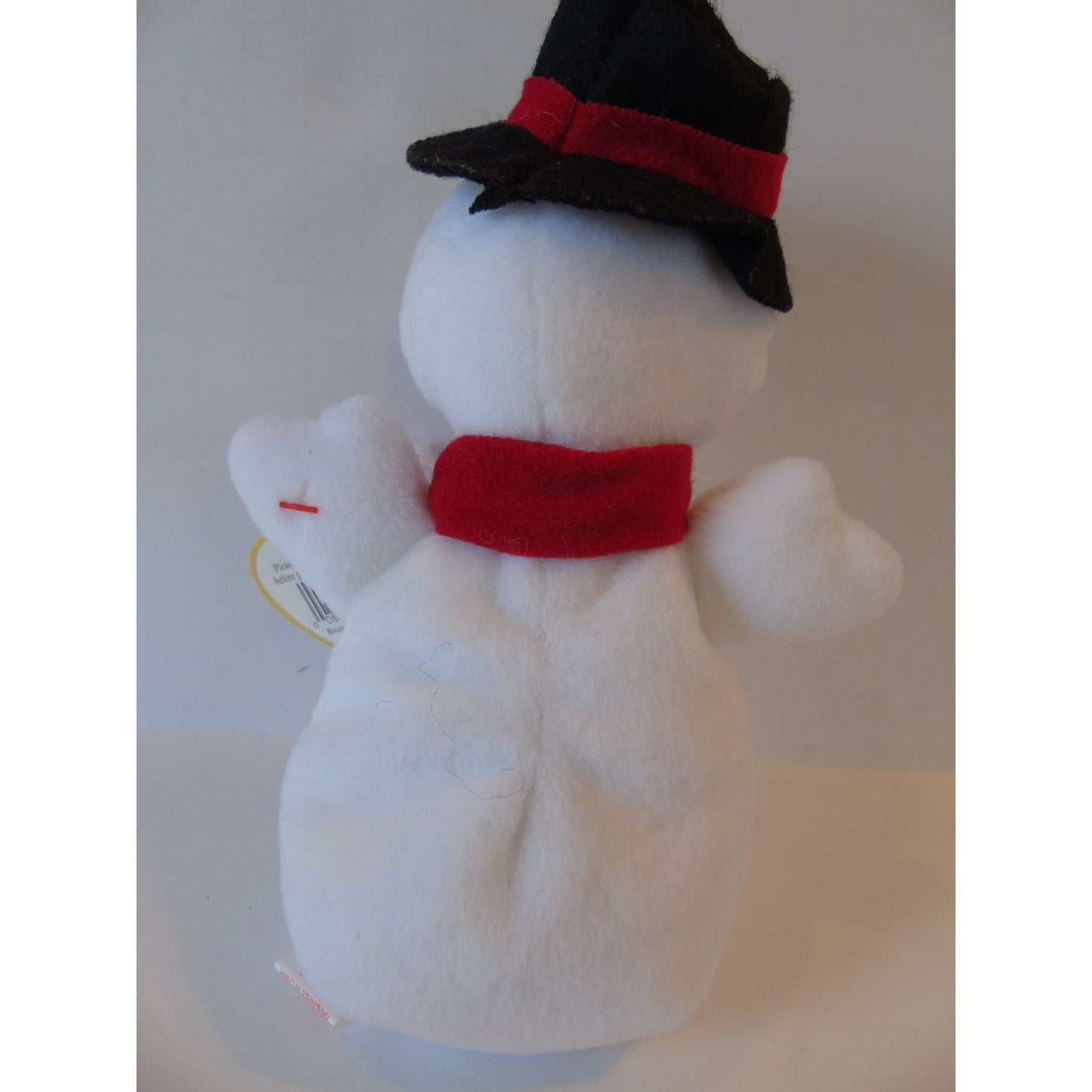 Ty Beanie Baby Snowball New With Tag 12-22-96 Snowman Style 4201