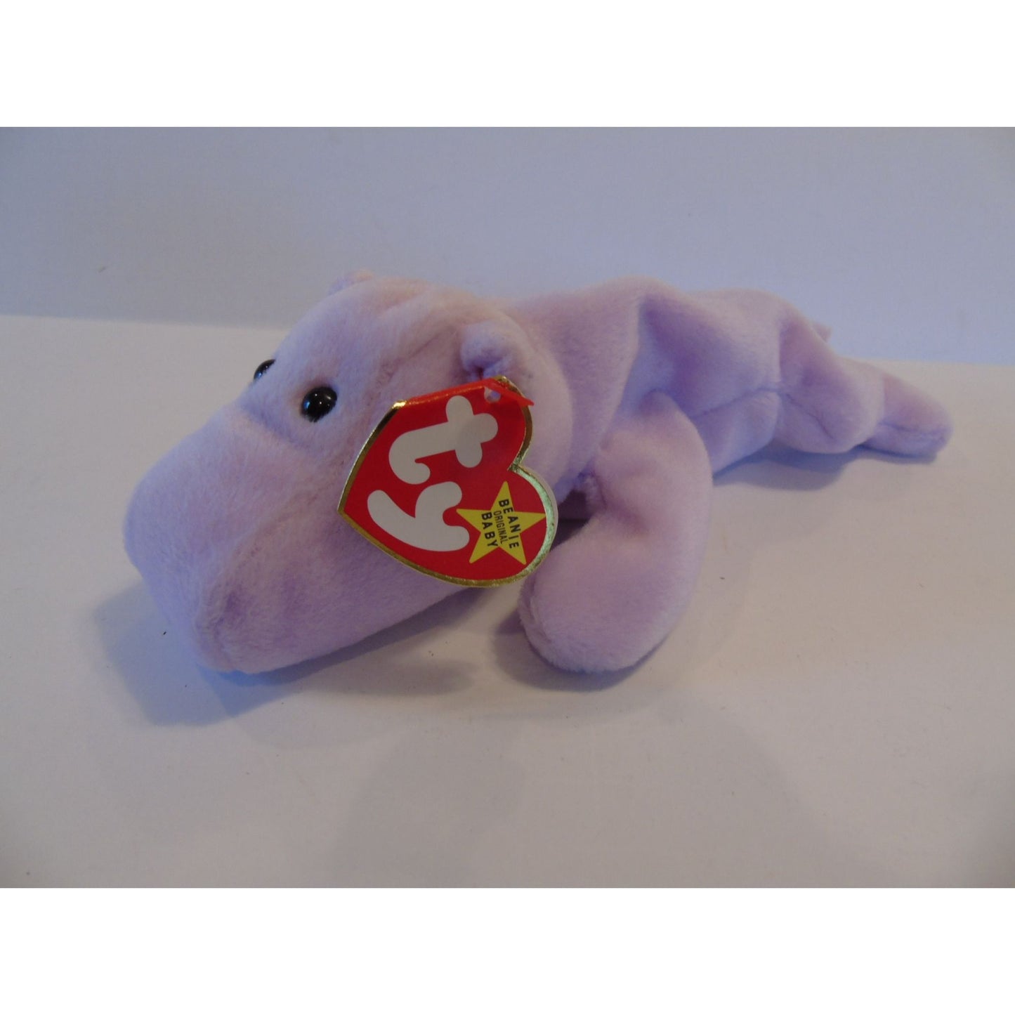 Ty Beanie Babies Happy The Hippo Birth Date 2-25-94 Style Number 4061