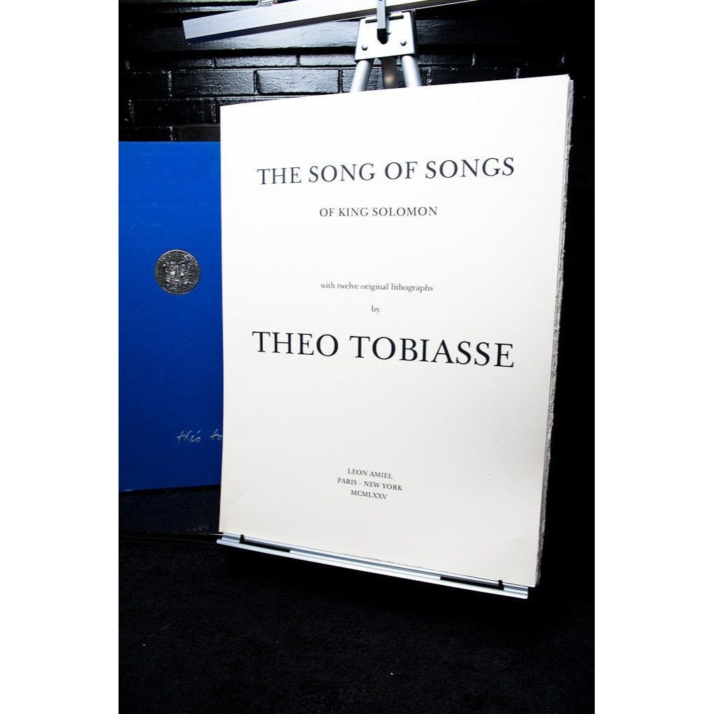 THEO TOBIASSE #12 Lithograph Song Of Songs Of King Solomon Portfolio LXXIIC Hand Signed & Numbered