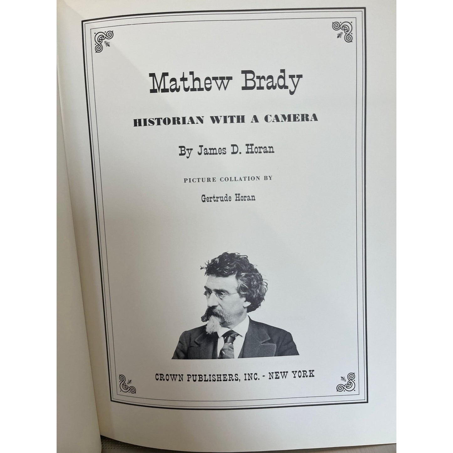 Vintage 1955 Mathew Brady Historian With A Camera Photography During Civil War Dust Jacket