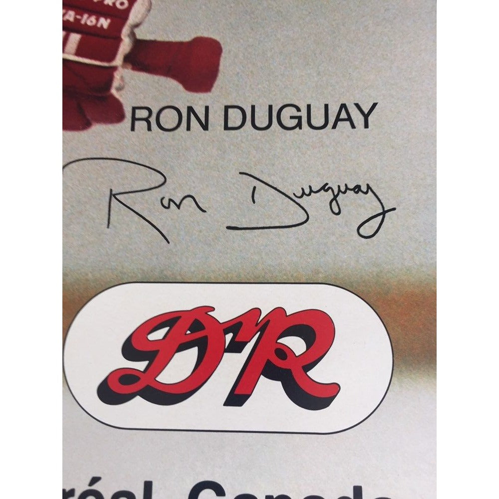 NHL Ron Guguay Poster, Detroit Red Wings, 1983 Daigrault Rolland Montreal Canada DR