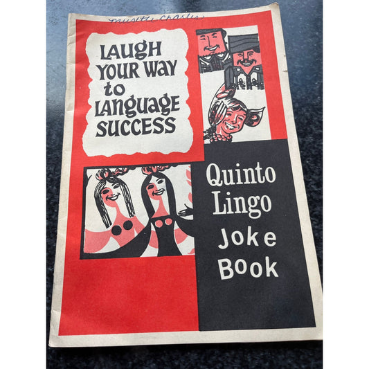 1965 Quinto Lingo Joke Book