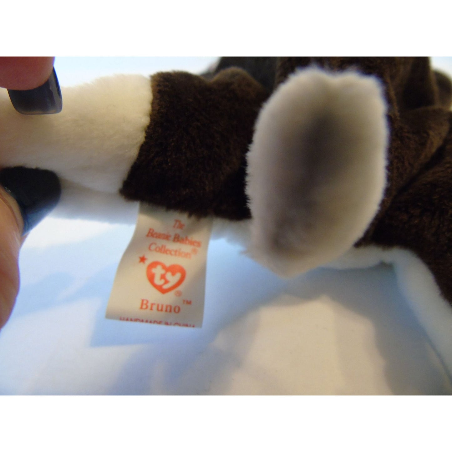 Ty Beanie Babies Bruno The Dog Birth Date September 9, 1997 No Style Number