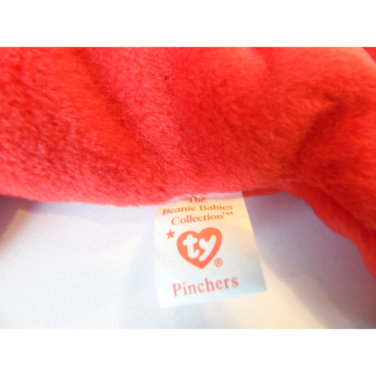 Ty Beanie Babies Pinchers The Lobster New With Tag 6-19-93 Style 4026