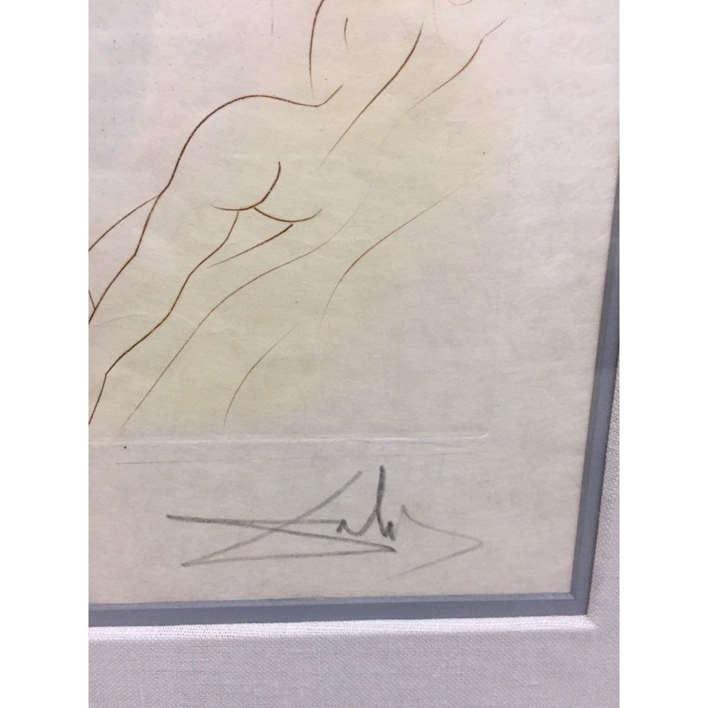 Salvador Dali 1971 “The King’s Train” Song of Songs of Solomon Suite COA B. Ewell