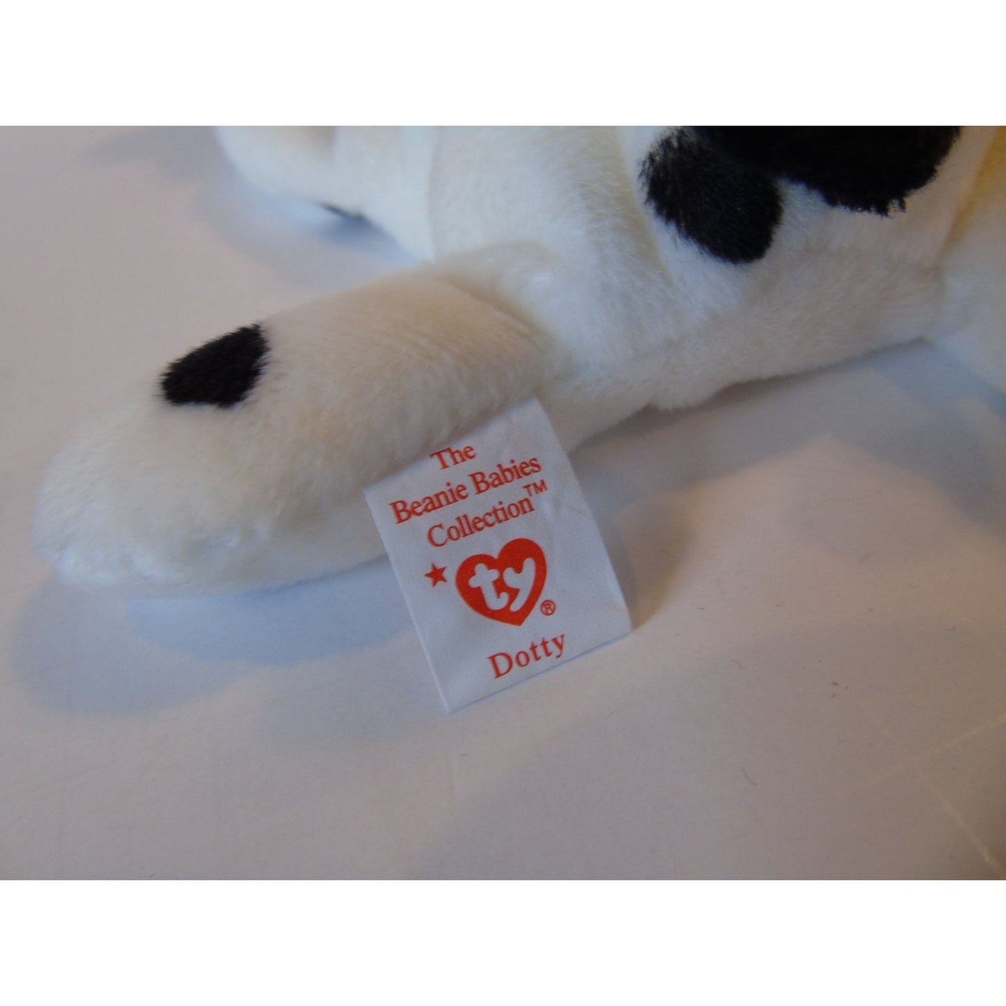 Ty Beanie Babies Dotty The Dog New With Tag 9-17-96 Style 4100