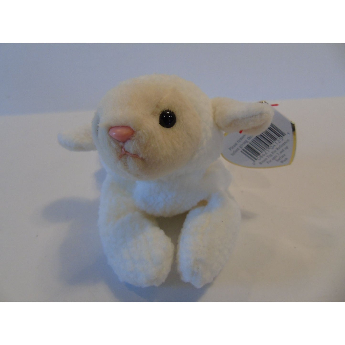 Ty Beanie Babies Fleece The Lamb Birth Date 3-21-96 Style Number 4125