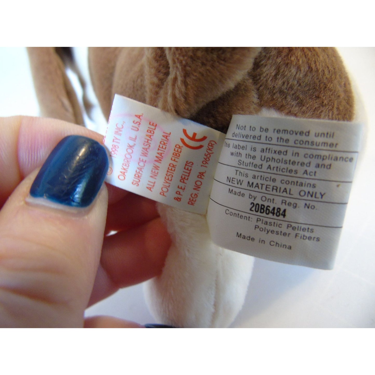 Ty Beanie Babies Tracker The Dog New With Tag 6-15-97