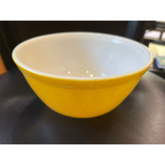 Yellow Pyrex 402 Primary Color Mixing Bowls, Pyrex Nesting Bowls, Pyrex Mixing Bowls, Pyrex Bowls, Farmhouse Kitchen