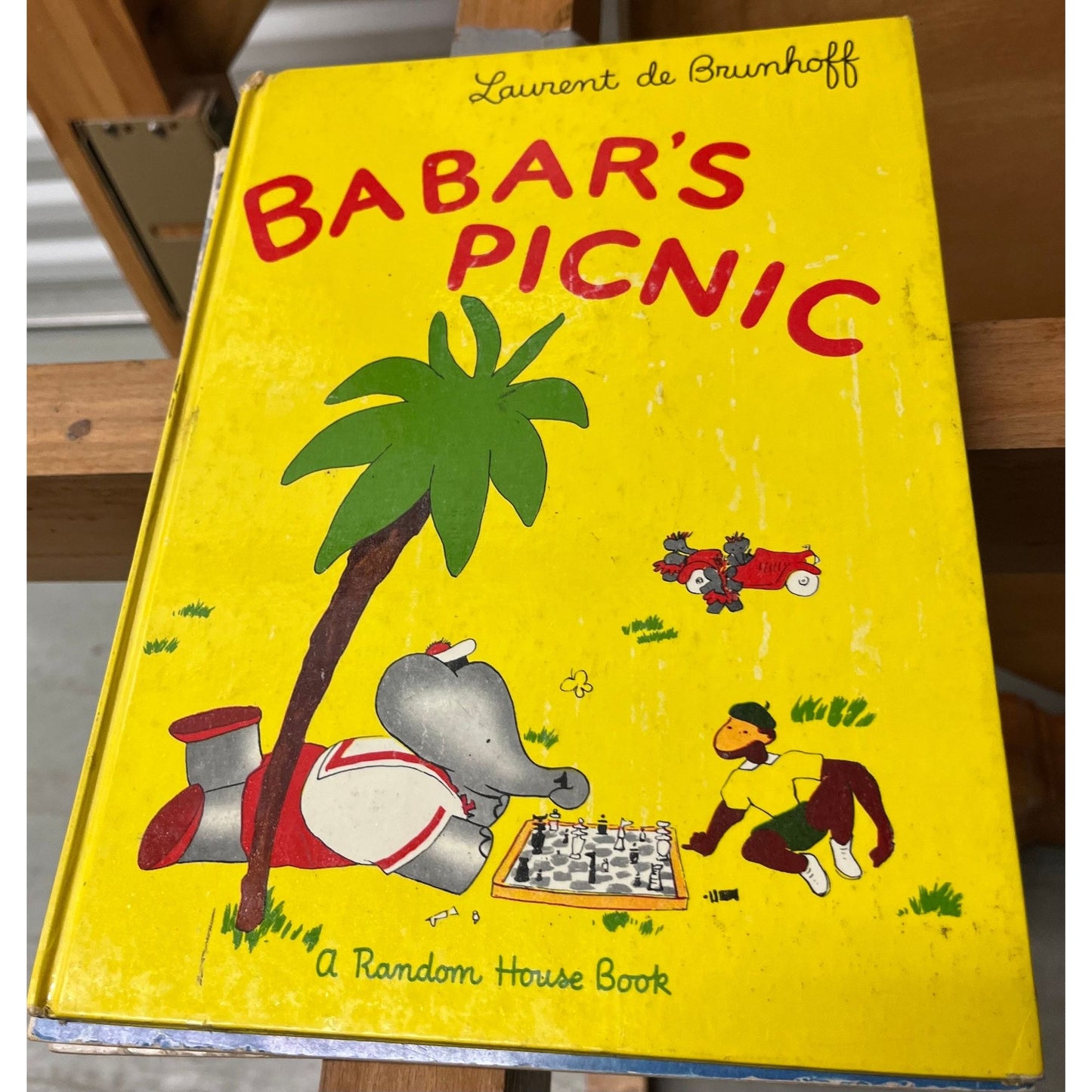 Vintage Babar's Picnic By Laurent De Brunhoff 1949 First American Edition