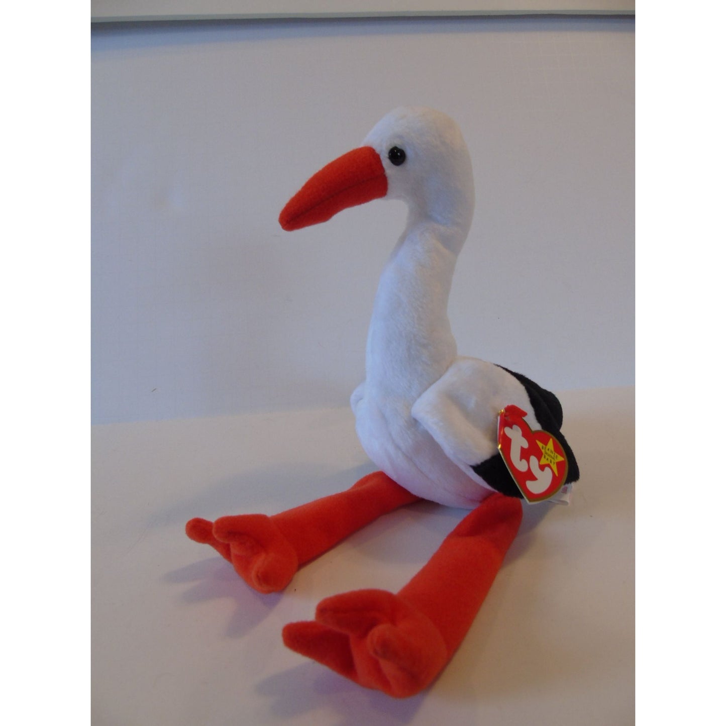 Ty Beanie Babies Stilts The Stork Birth Date June 16, 1998 No Style Number