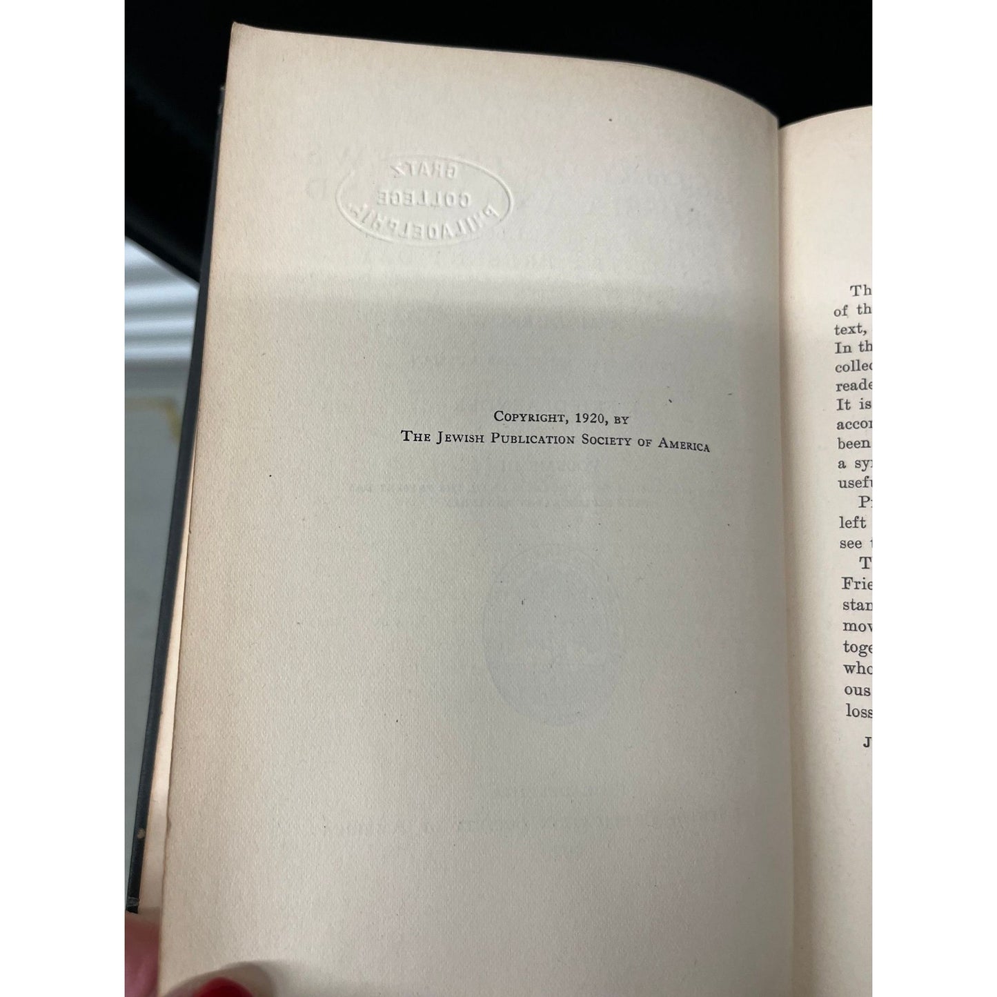 History of the Jews in Russia and Poland by S. M. Dubnow Vols. I - III 1916 HC Embossed "State College Philadelphia"