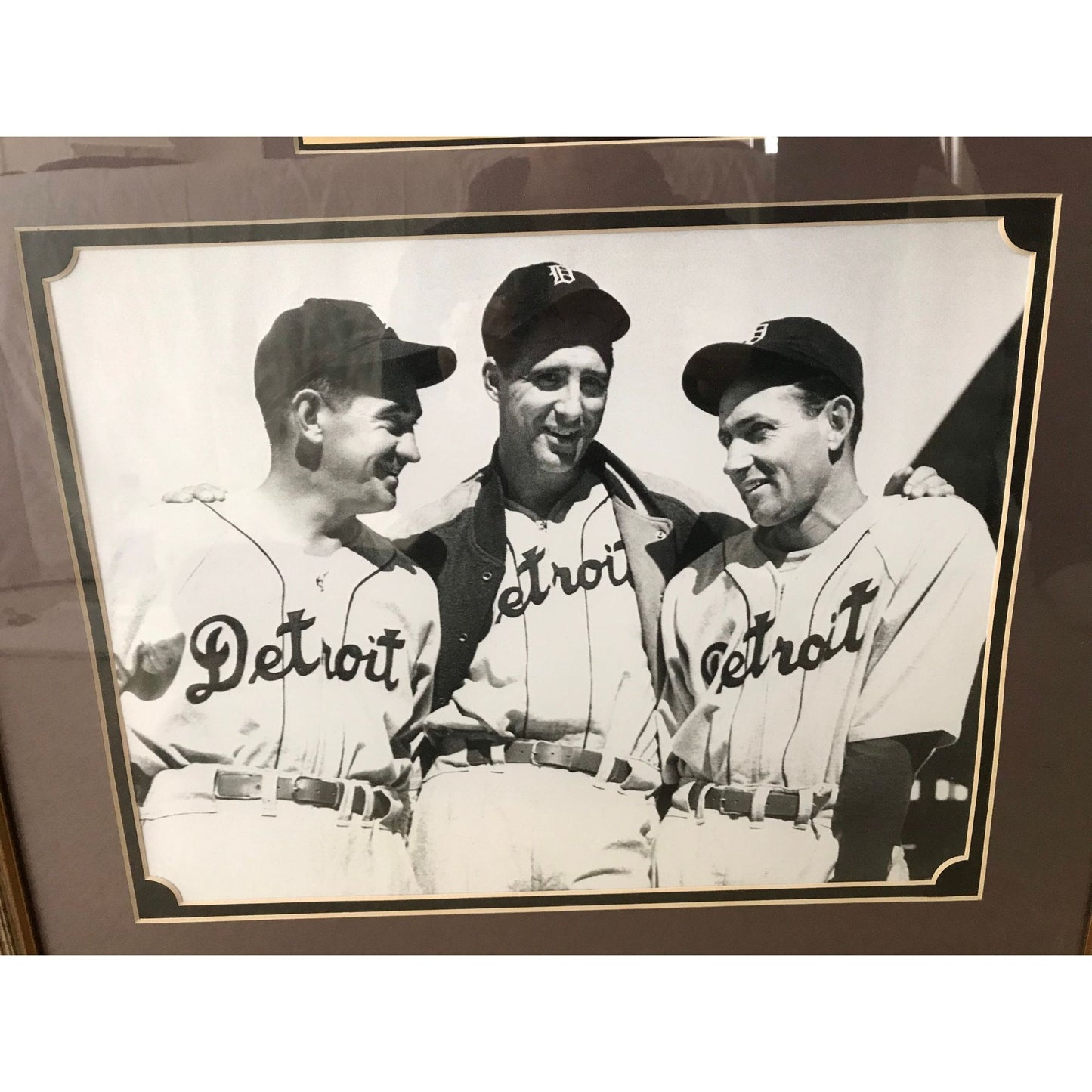 Briggs Stadium Detroit Tigers Print Framed Greenberg Cochrane Gehringer Photography Art