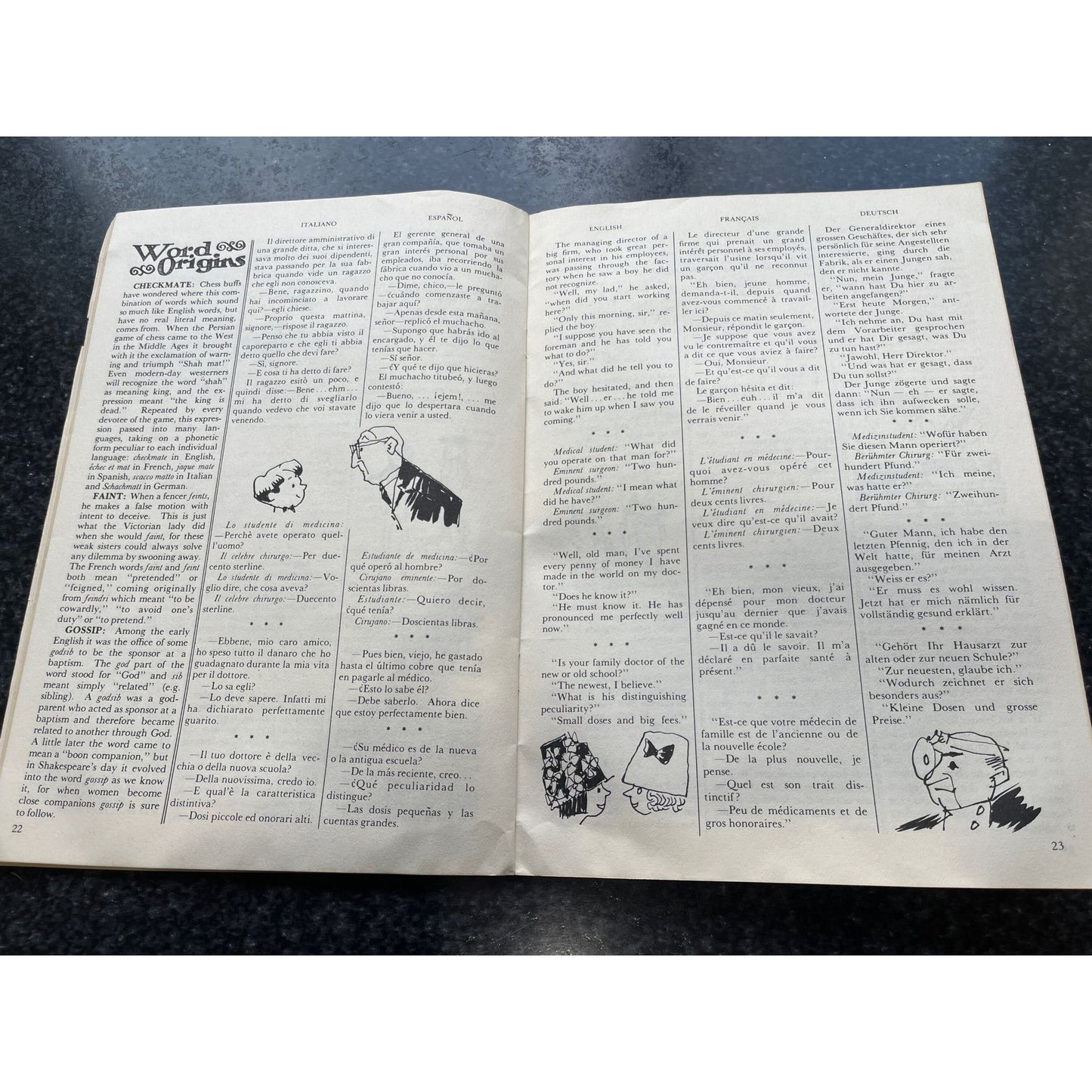 1965 Quinto Lingo Joke Book