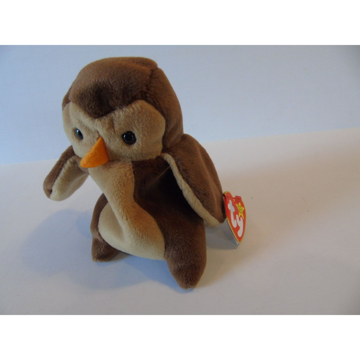 Ty Beanie Babies Hoot The Owl Birth Date 8-9-95 Style No. 4073