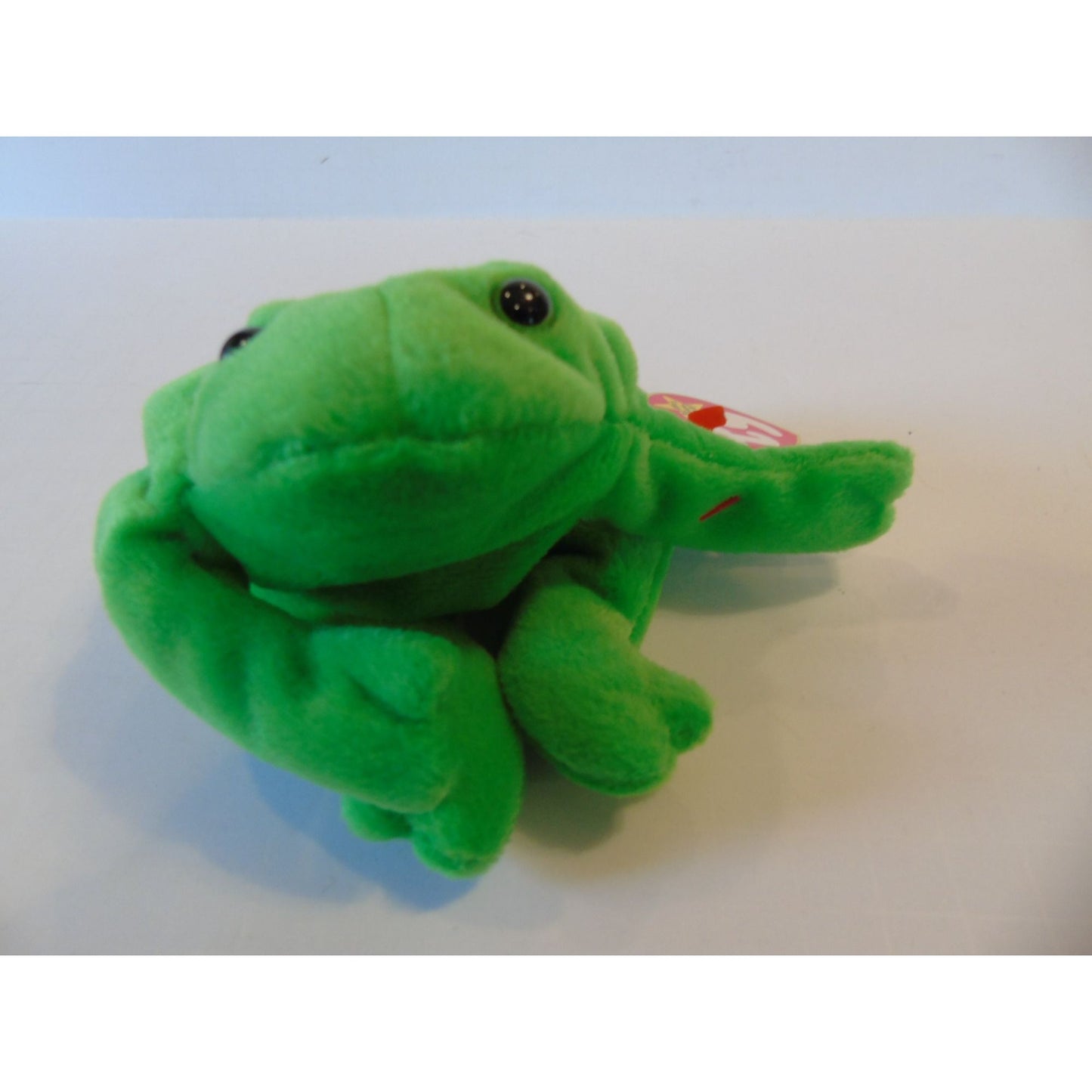 Ty Beanie Babies Legs The Frog Birth Date 4-25-93 Style Number 4020