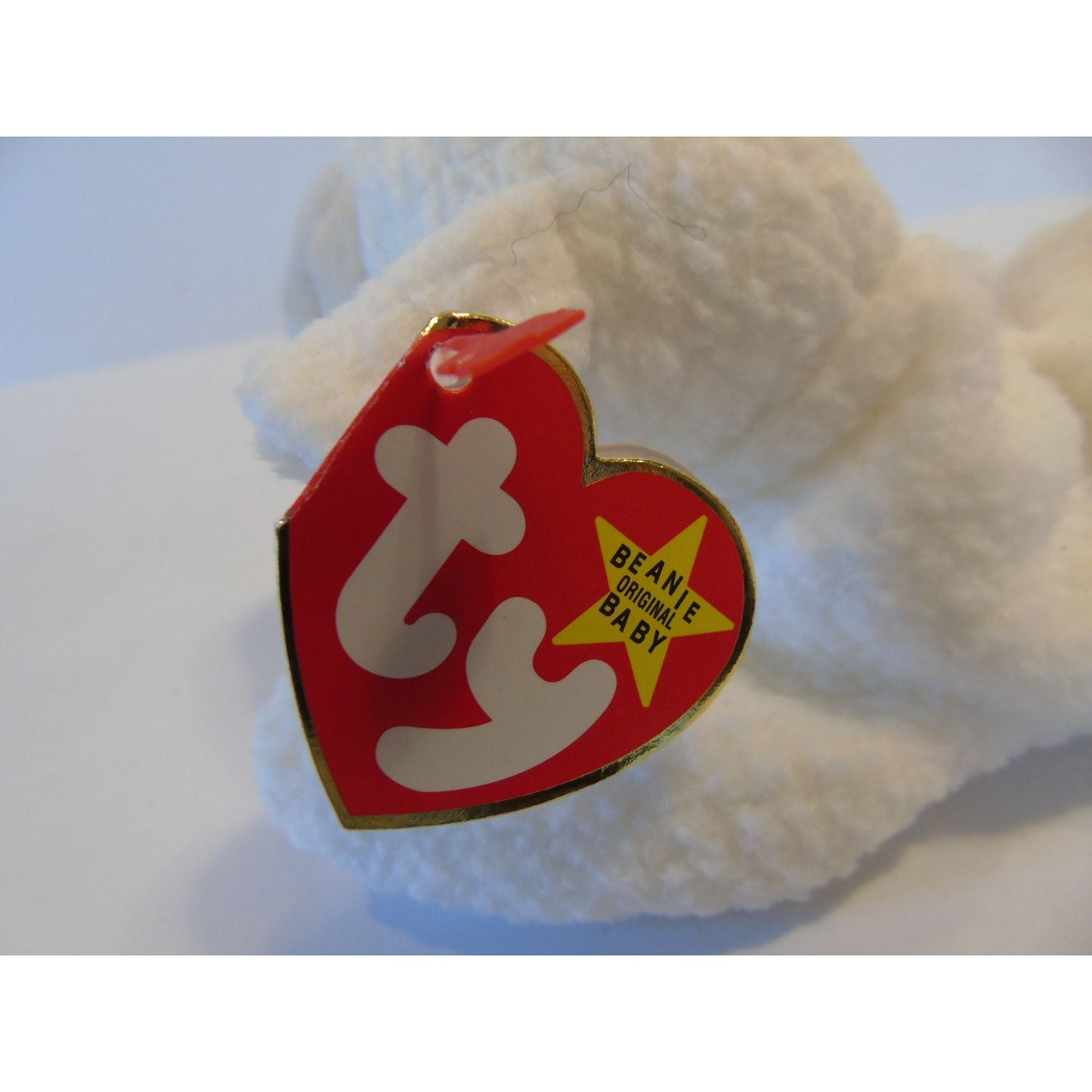 Ty Beanie Babies Fleece The Lamb Birth Date 3-21-96 Style Number 4125