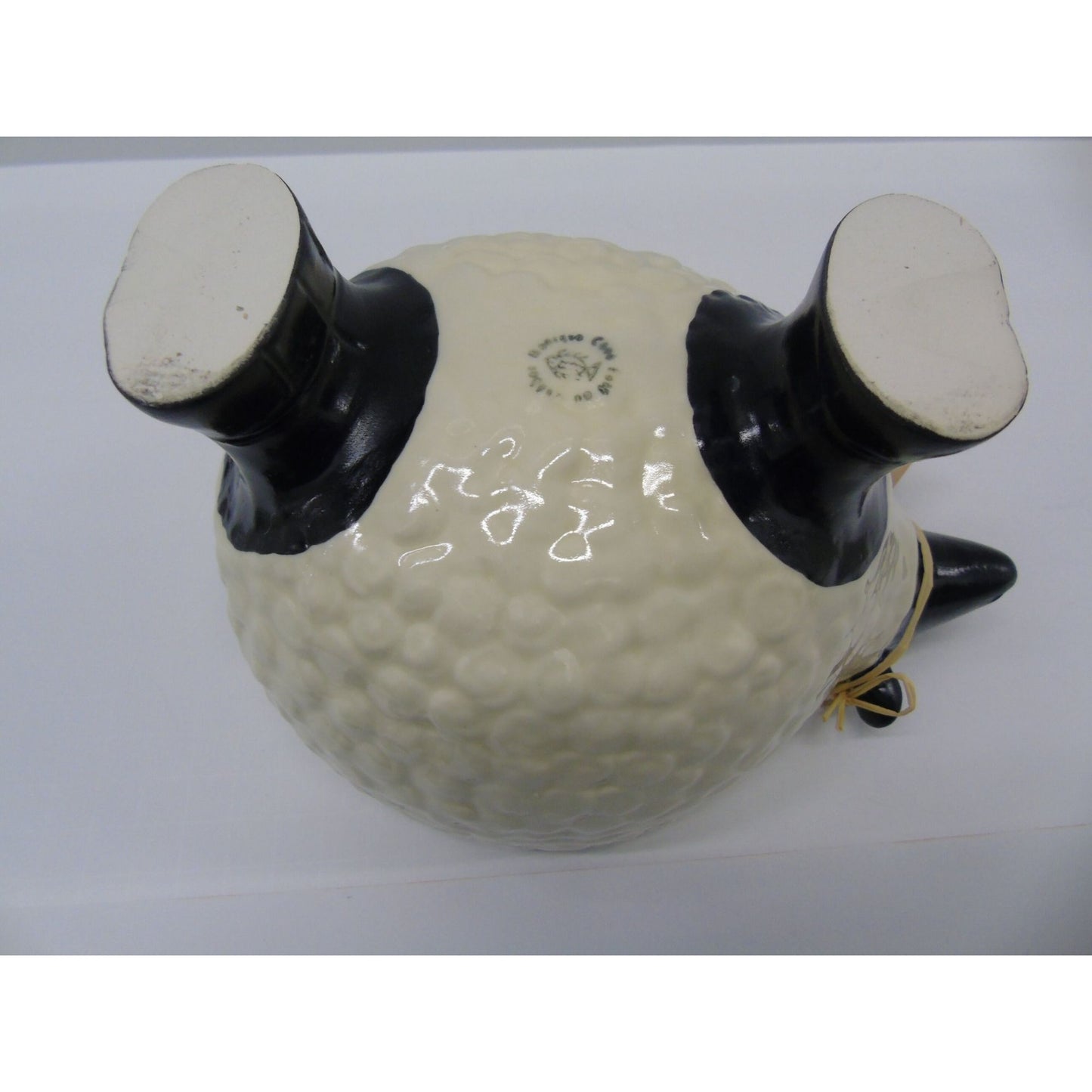 Vintage Sheep Planter Amerique du Nord Ceramic Québec Canada New With Tag 1980's