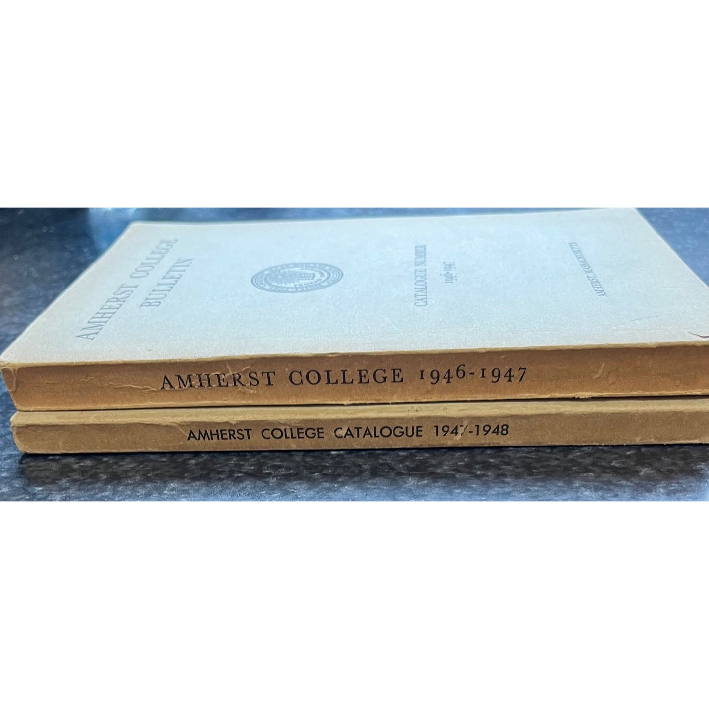 Vintage Amherst College Bulletin Catalog Number 1946-1947, 1947-1948 Each Sold Separately