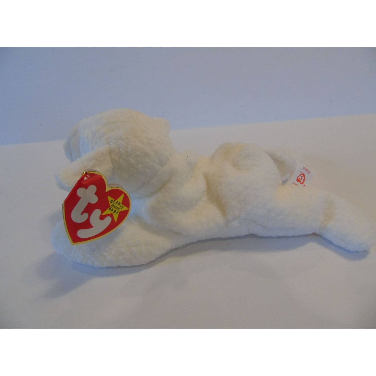 Ty Beanie Babies Fleece The Lamb Birth Date 3-21-96 Style Number 4125