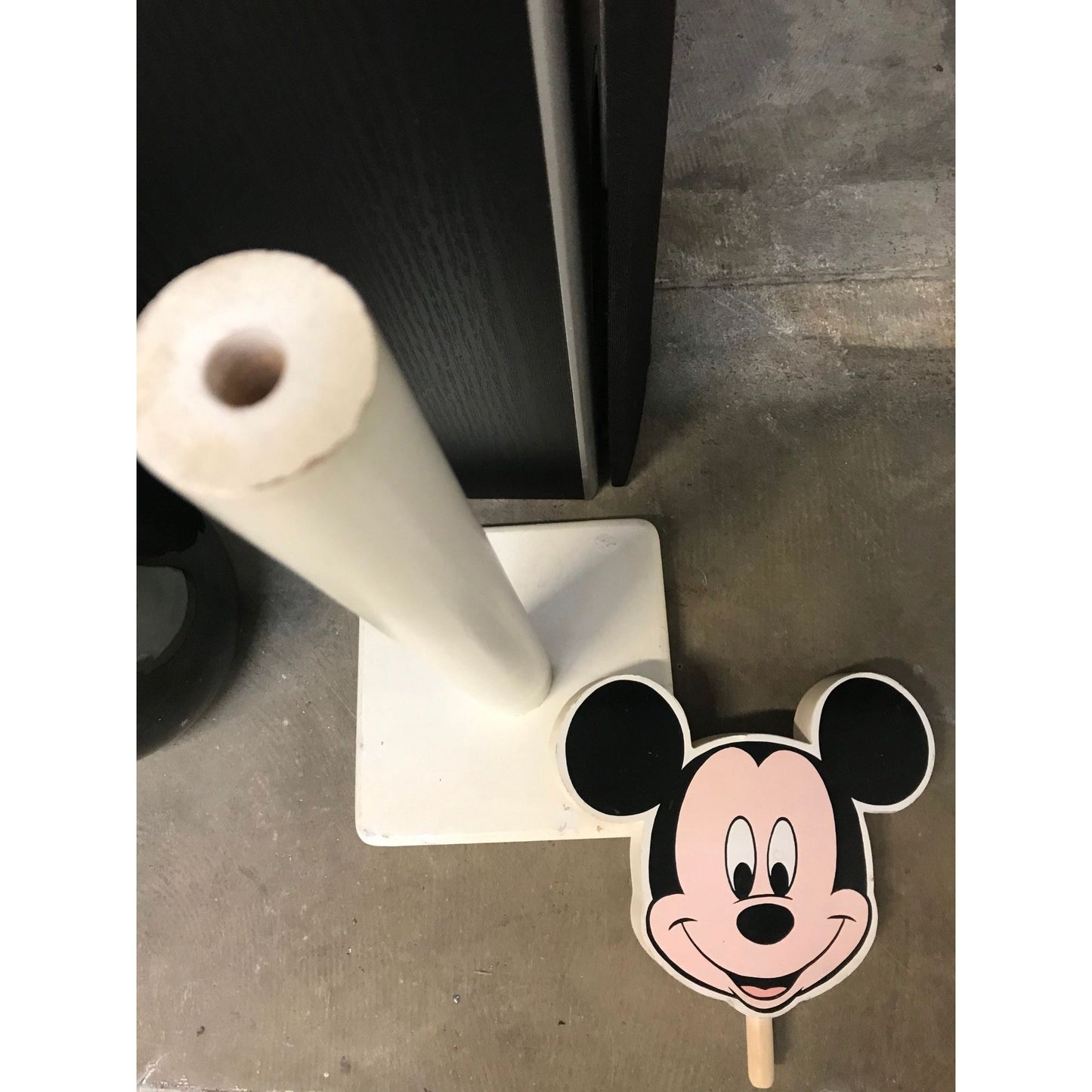 Vintage Mickey Mouse Paper Towel Stand Holder The Walt Disney Company 1987