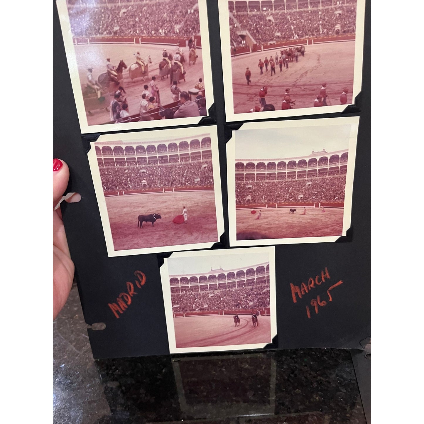 Vintage 1965 Original Pamphlet Plaza de Toros Madrid Bullfight Ring 7 Pages