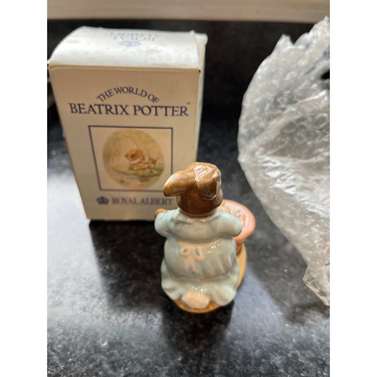 Vintage 1989 ROYAL ALBERT  Cecily Parsley figurine Beatrix Potter Original Box