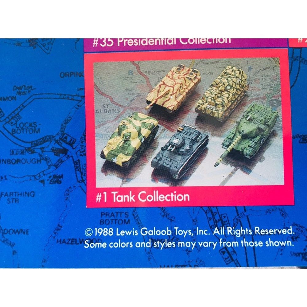 Micro Machines Poster Lewis Galoob Toys 1988 Scale Miniatures The 1989 Collection