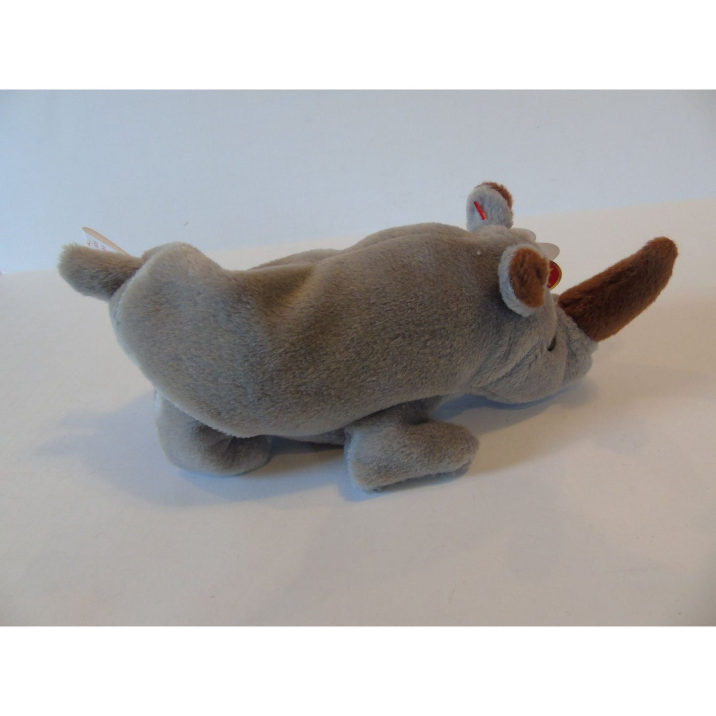 Ty Beanie Babies Spike The Rhino Birth Date 8-13-96 Style No. 4060