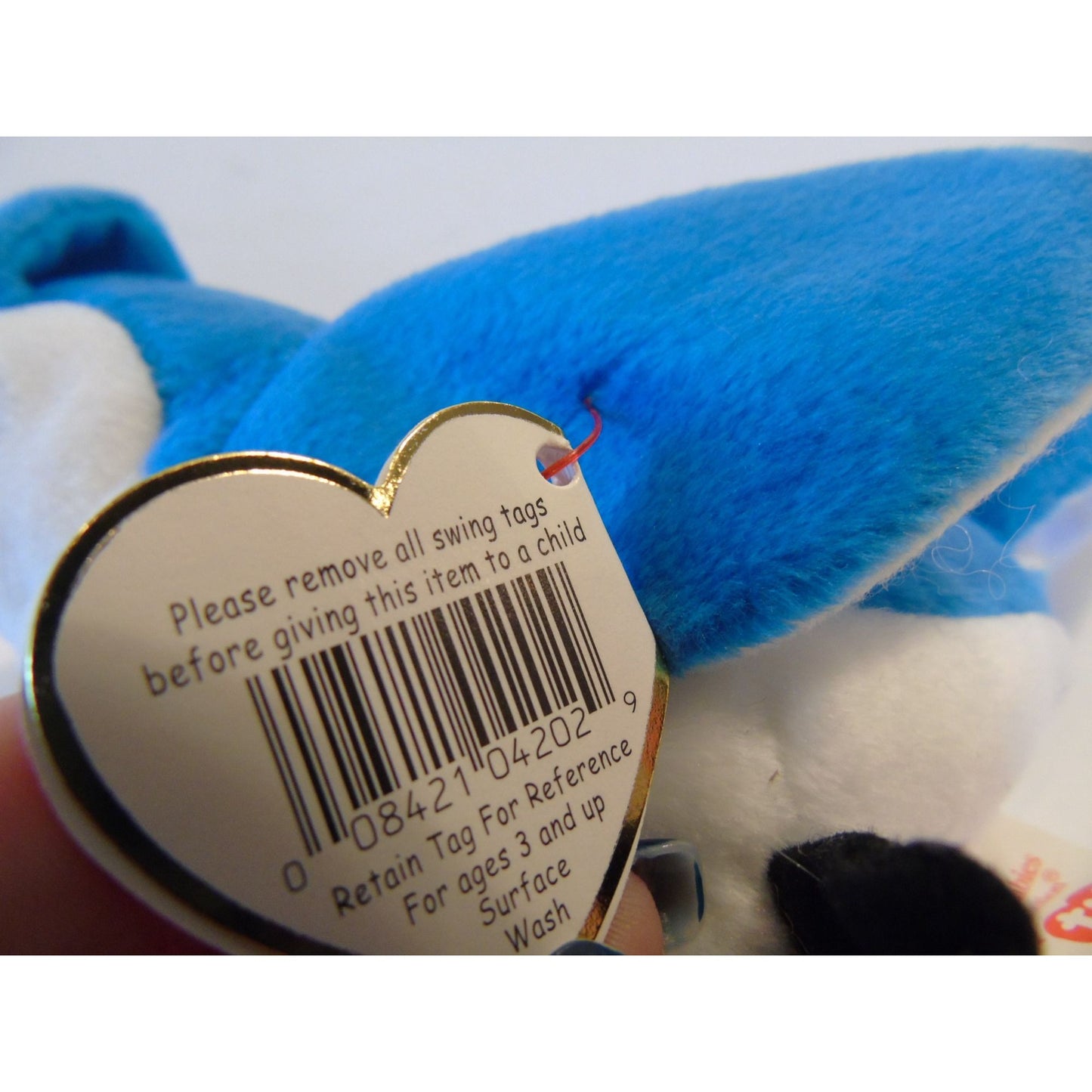 Ty Beanie Babies Rocket The Blue Jay Bird Birth Date March 12, 1997 No Style Number