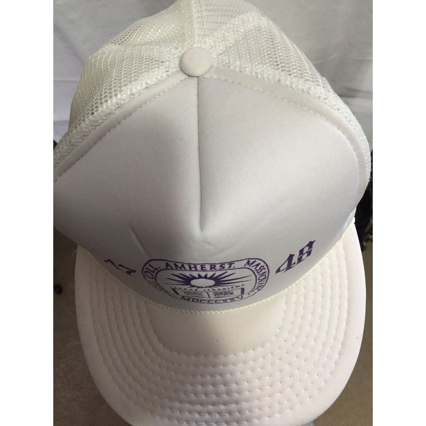 Vintage 1988 Amherst College Fiftieth Reunion Baseball Cap Hat Class Of 1947-1948 Adjustable Terras Irradient Great Condition