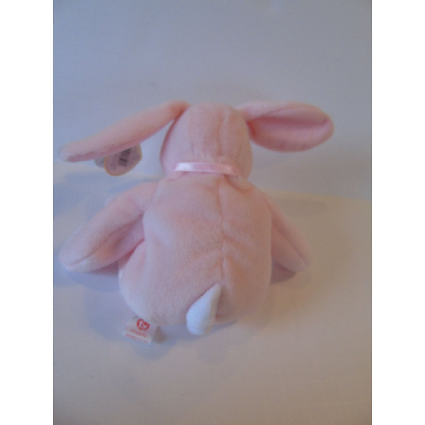 Ty Beanie Babies Hoppity The Pink Bunny Birth Date 4-3-96 Style No 4117