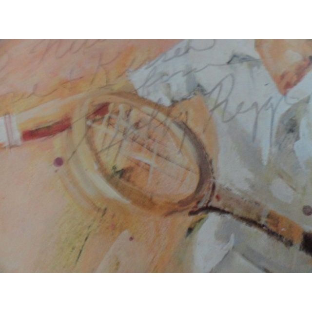 Vintage ’75 Bobby Riggs Signed Autographed GRAND MASTERS’ Tennis Program Detroit MI