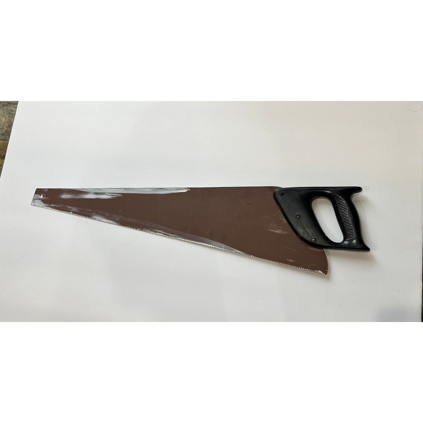 Vtg Betty Robinson Artist Plastic Hand Saw Folk Blade Art Painting Signed Betty '89 Primitive Wall Art Décor Farmhouse