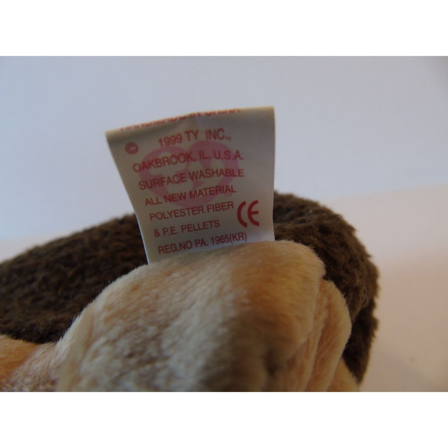 Ty Beanie Babies Prickles The Hedgehog Birth Date February 19, 1998 No Style Number