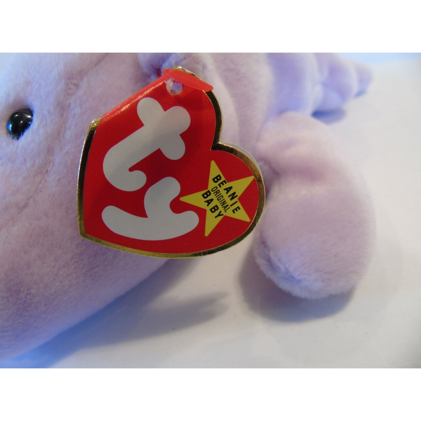 Ty Beanie Babies Happy The Hippo Birth Date 2-25-94 Style Number 4061