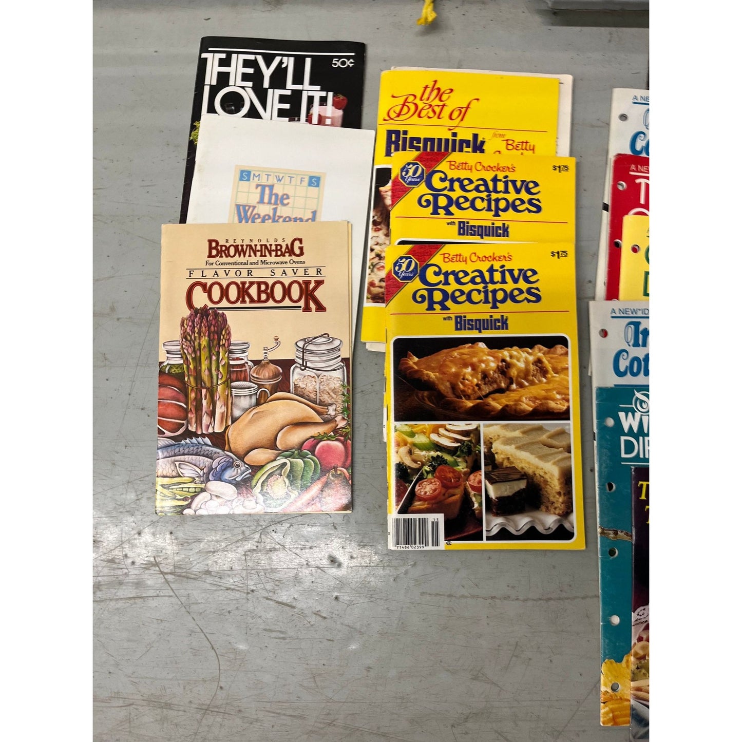 Vintage 1970's Lot Of 21 Recipe Books Wide Variety