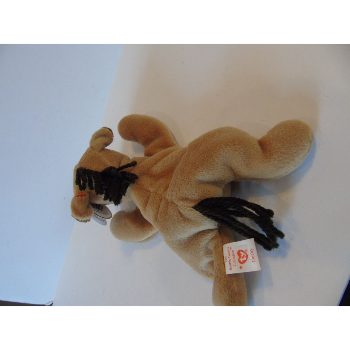 Ty Beanie Babies Derby The Horse Birth Date 9-16-95 Style No.4008