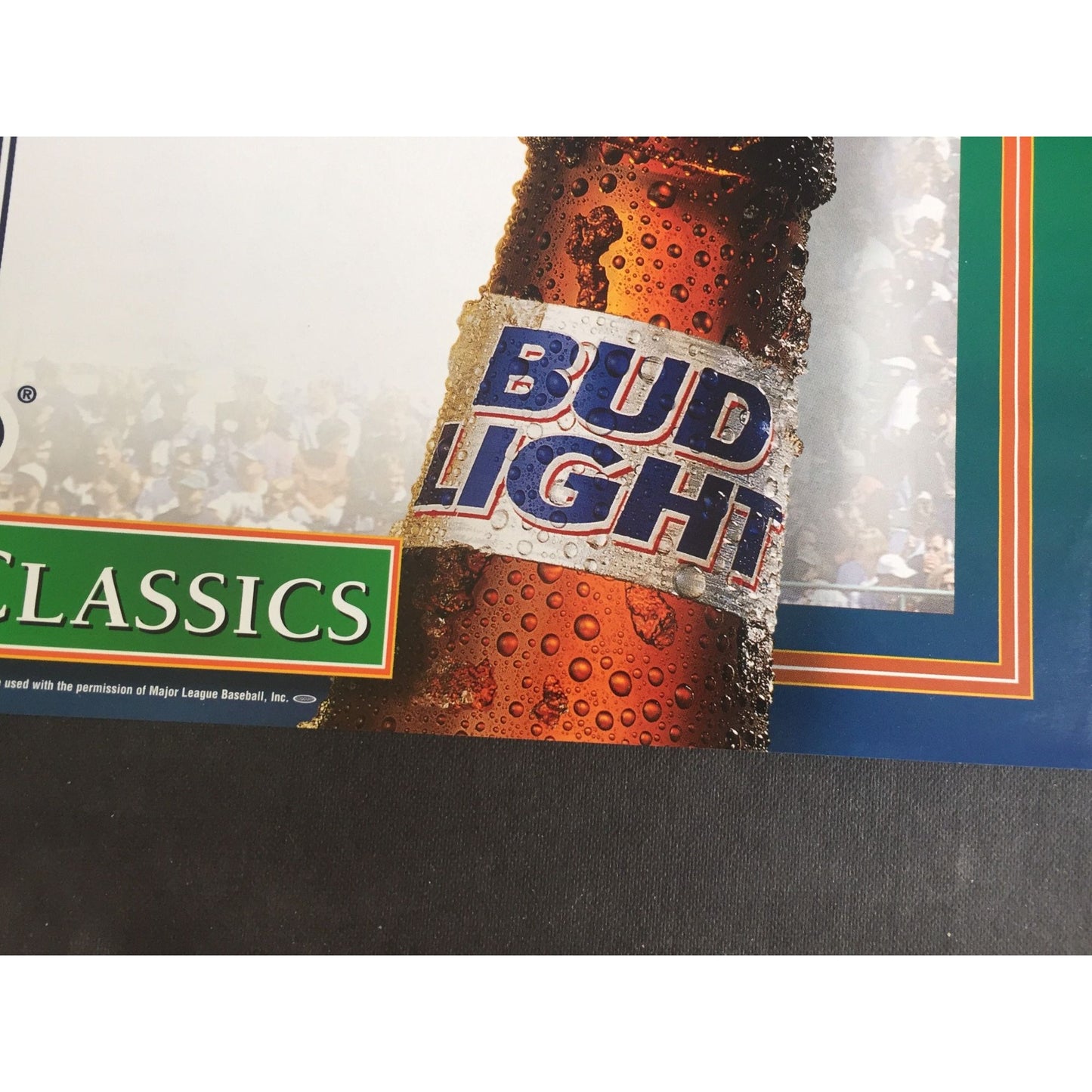 Detroit Tigers 1999 Budweiser MLB Poster Baseball Schedule Official Beer American League Bud Light