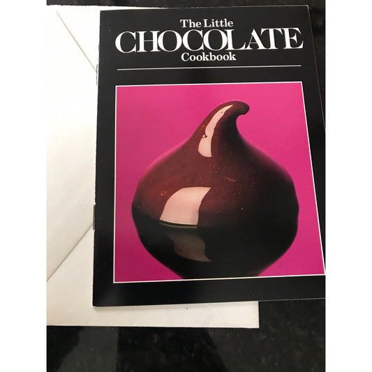 Vtg The Little Chocolate Cookbook By Mary Lou Green & Dennis Green Megagraphics Inc. Denver, Co.