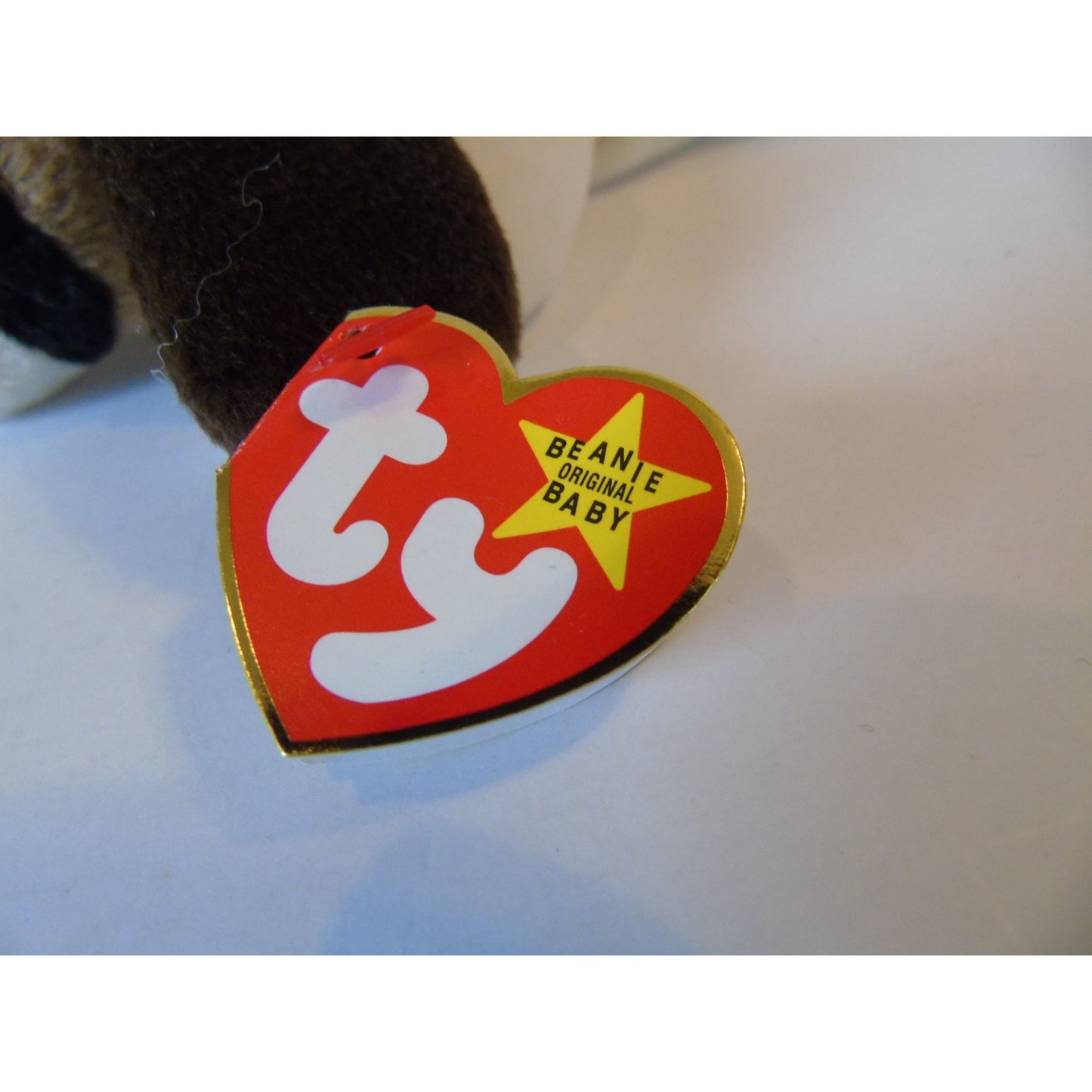 Ty Beanie Babies Bernie The Dog New With Tag 10-3-96 Style 4109