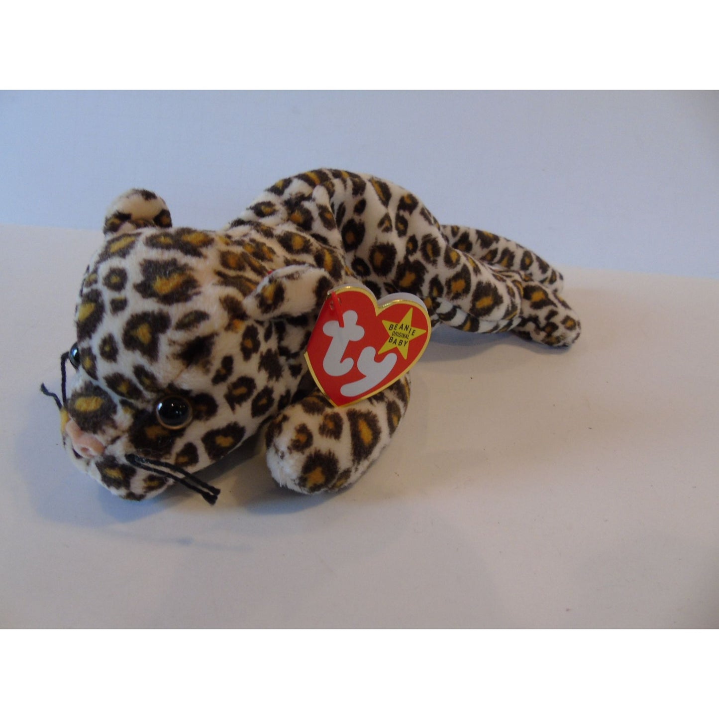 Ty Beanie Babies Freckles The Leopard Birth Date 6-3-96 Style No. 4066