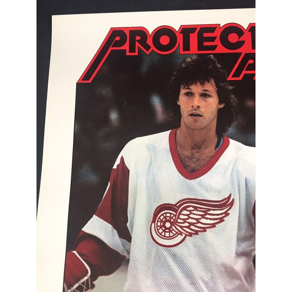 NHL Ron Guguay Poster, Detroit Red Wings, 1983 Daigrault Rolland Montreal Canada DR