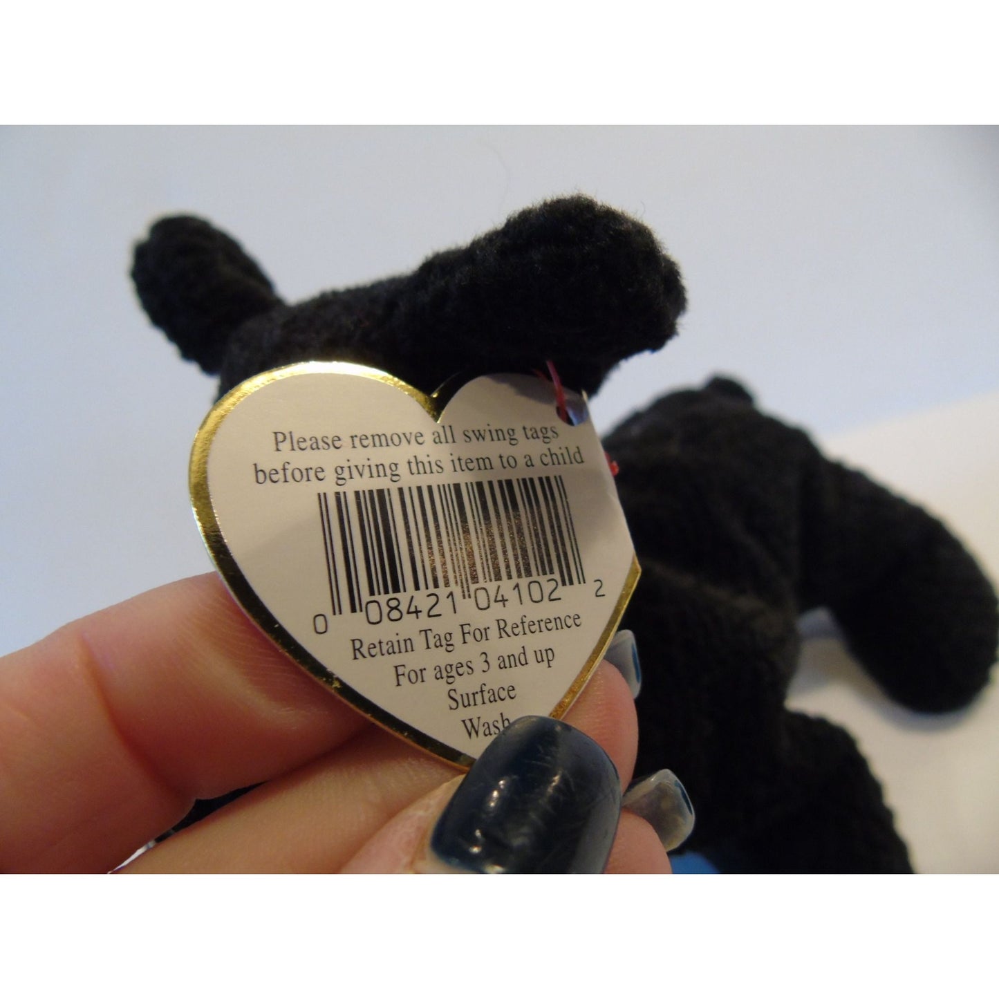 Ty Beanie Babies Scottie The Dog Birth Date 6-15-96 Style 4102