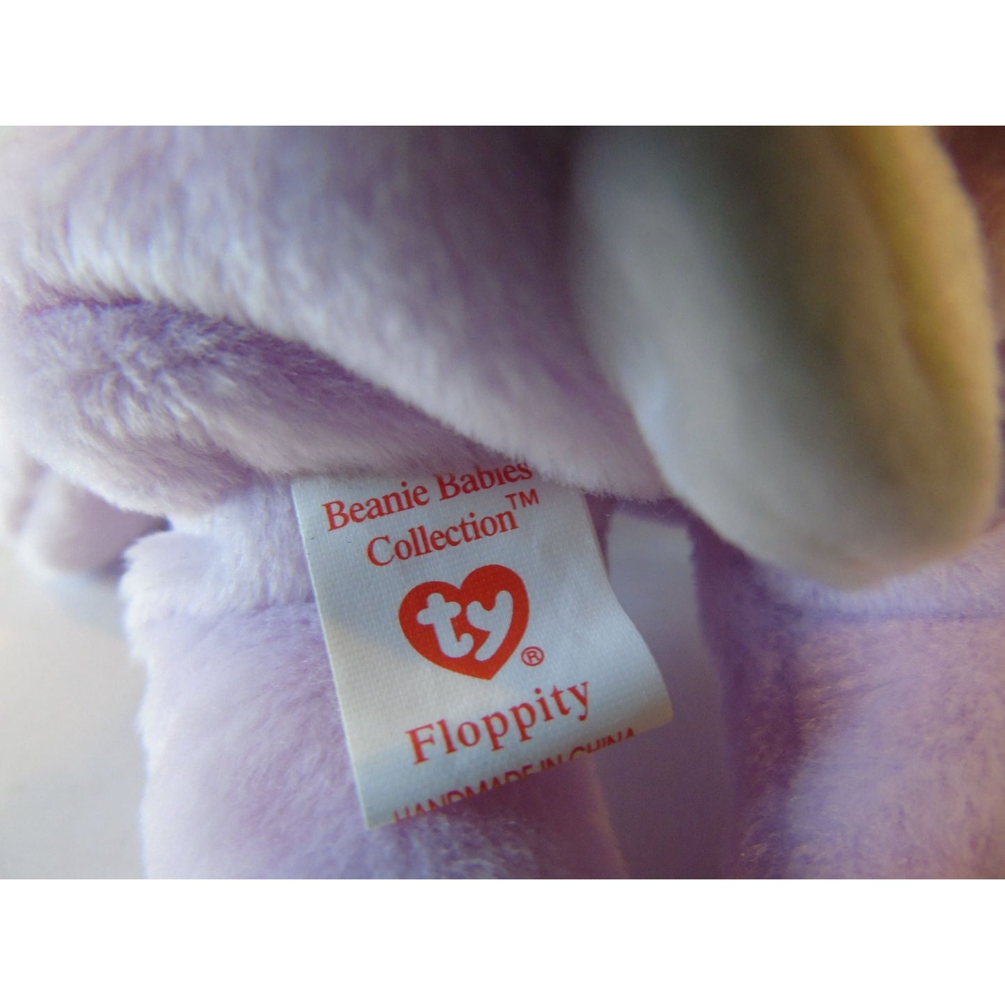 Ty Beanie Babies Floppity The Bunny Birth Date 5-26-96 Style No. 4118