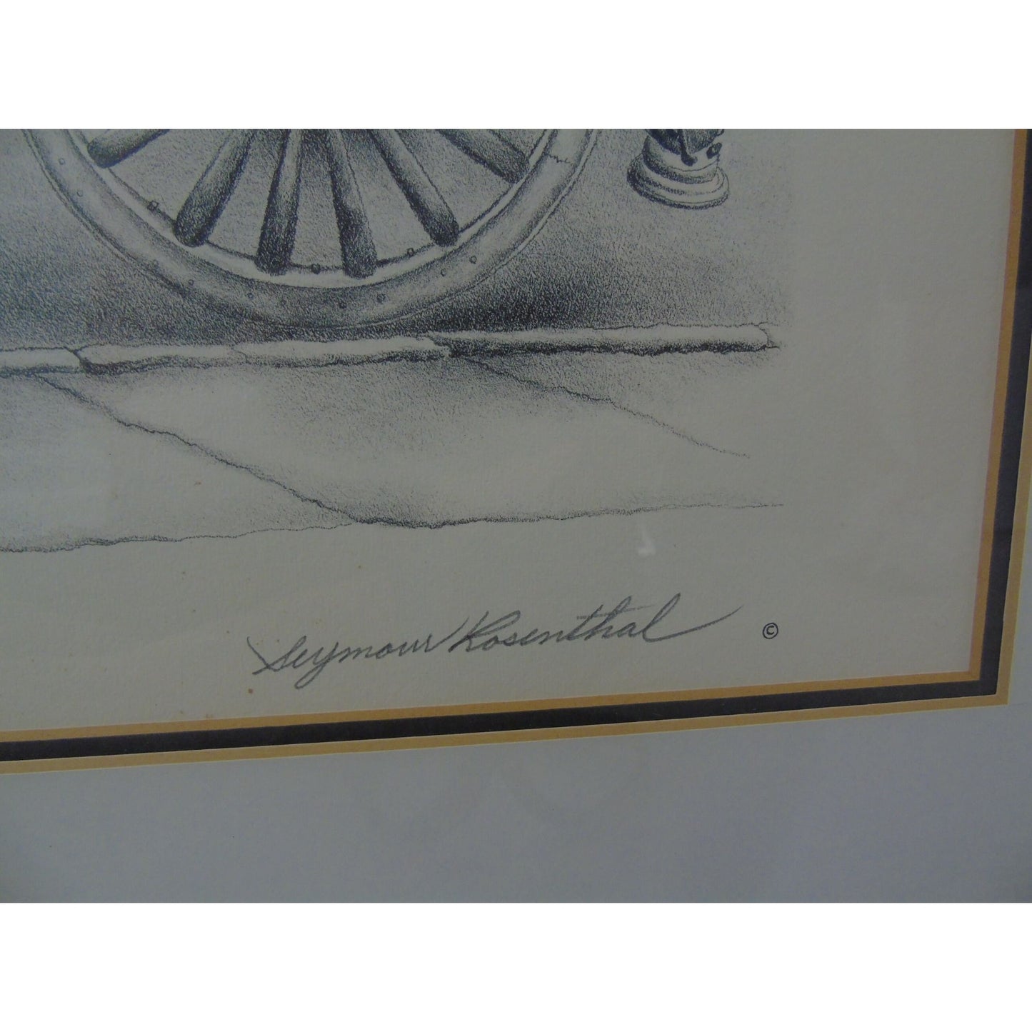 New York City Artist Seymour Rosenthal (1921-2007) “Seltzer Man” 104/250 Signed in Pencil