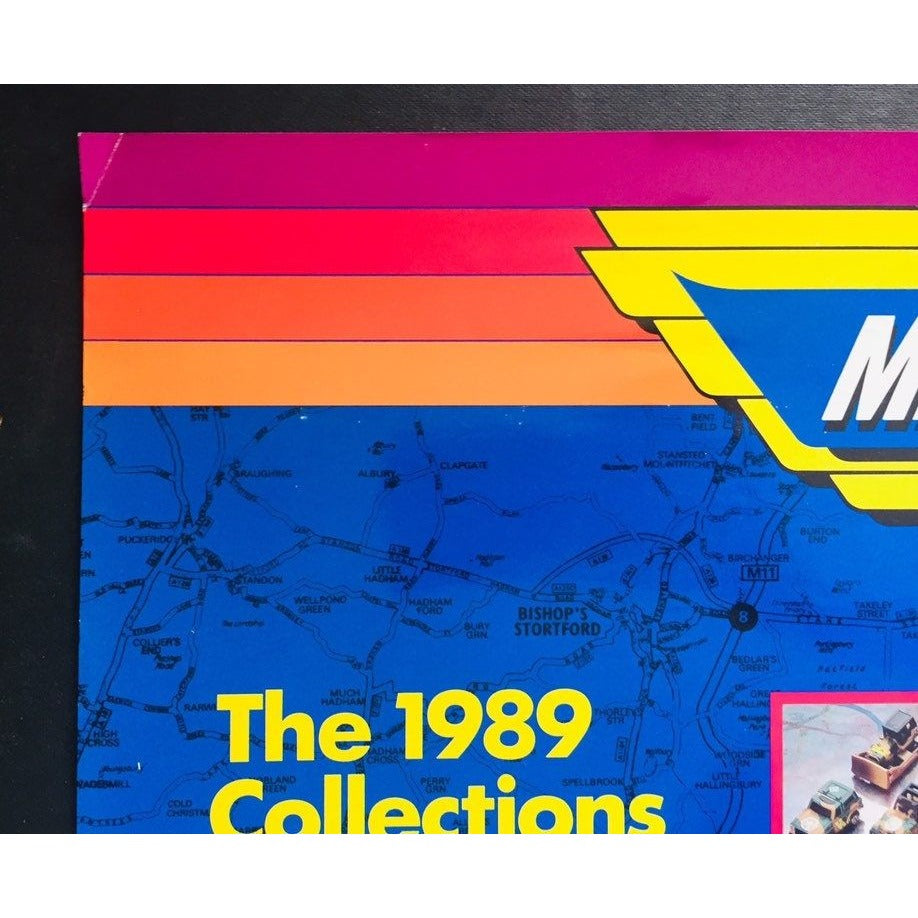 Micro Machines Poster Lewis Galoob Toys 1988 Scale Miniatures The 1989 Collection