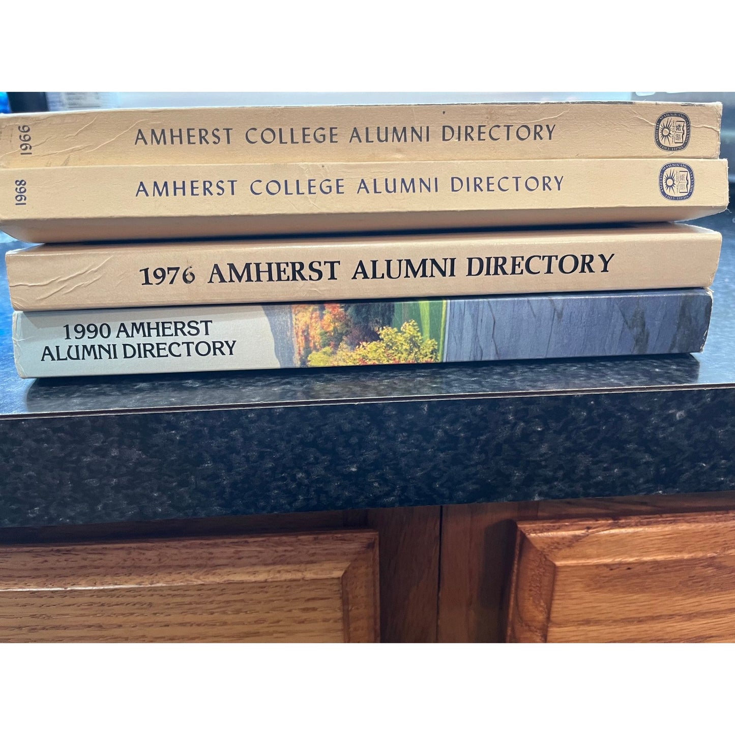 Vintage Amherst College Bulletin Alumni Directory 1966, 1968, 1976, 1990 Each Sold Separately